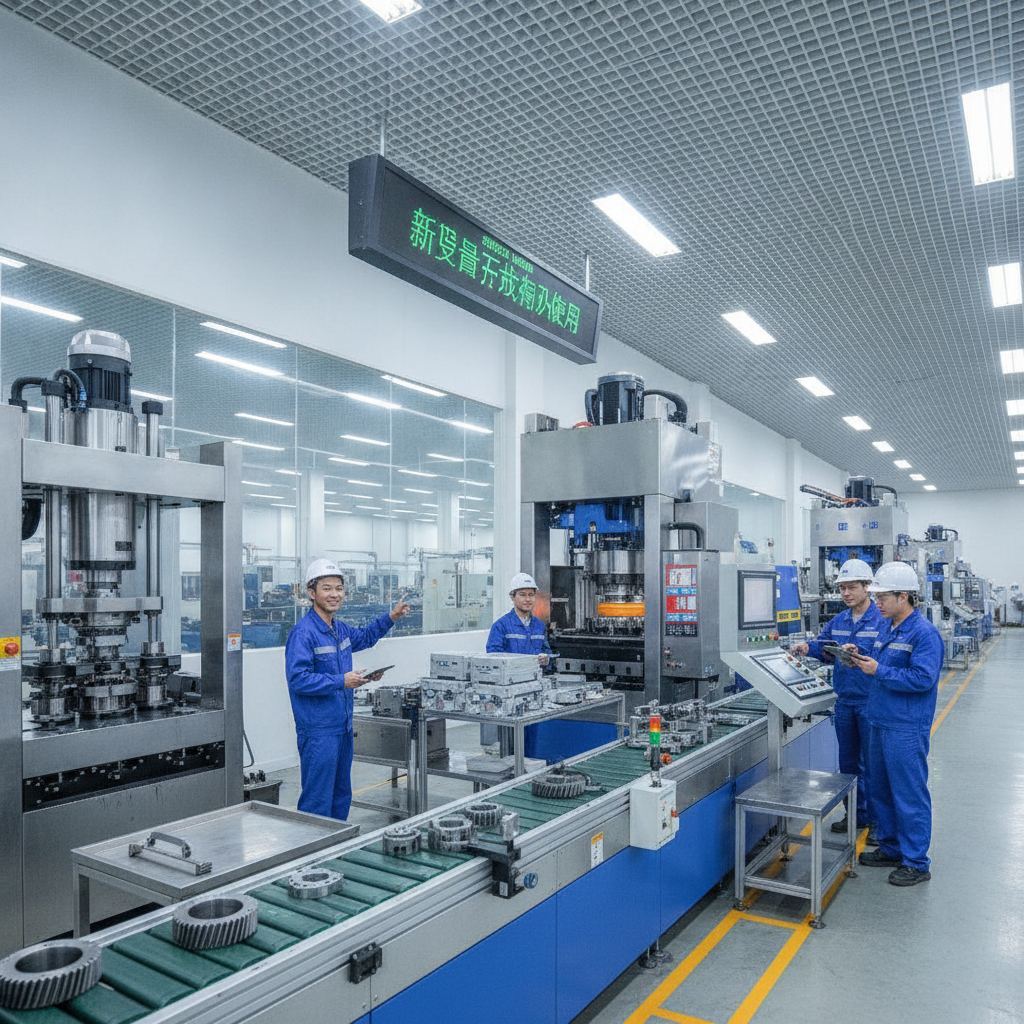 新设备正式投入使用